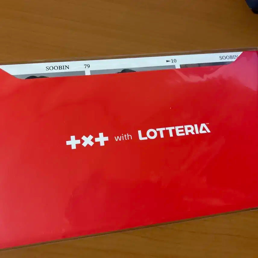 투모로우바이투게더 X 롯데리아 포토카드 미개봉