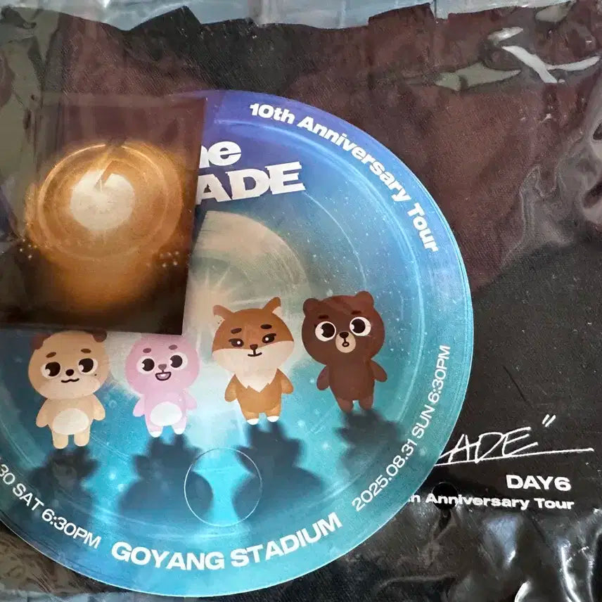 데이식스 고양콘 막콘 입장키트