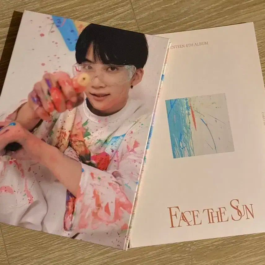 세븐틴 페이스 더 썬 정한