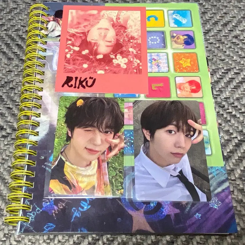 엔시티위시 컬러 포토북(개봉), 료 포카(한정,컬러포토북),