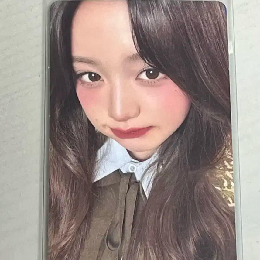 아이브 장원영 스카우트 팬콘 포카