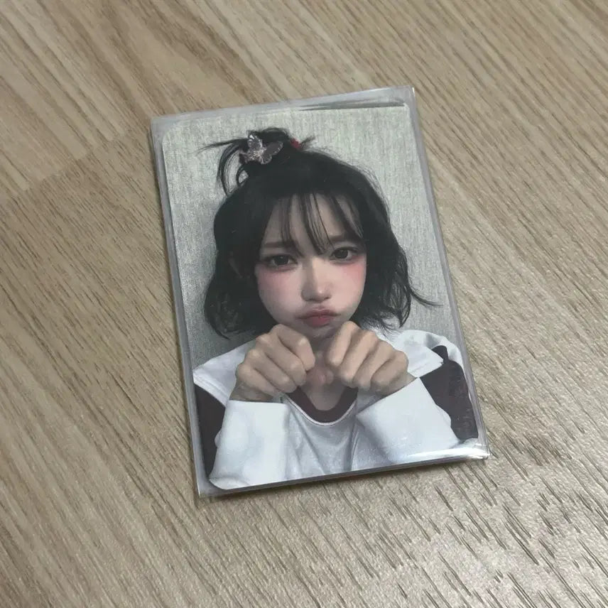 Qwer 미공포 포토카드 마젠타