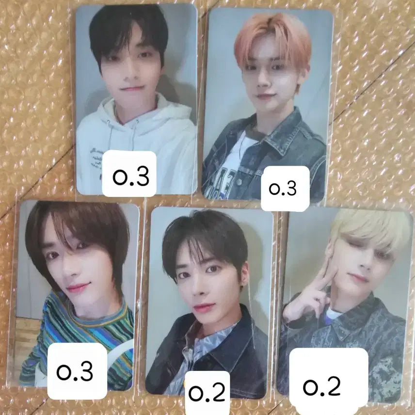 투바투 txt cu 씨유 포카 양도