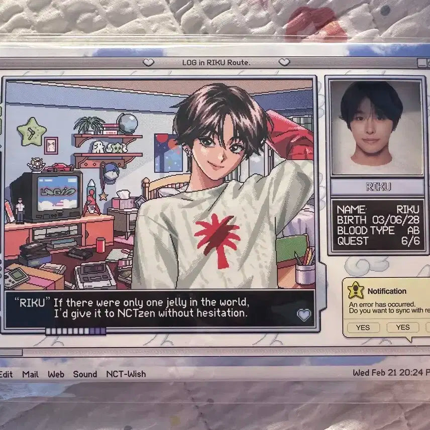 nct wish 로그인 포토세트 엠디 리쿠 양도