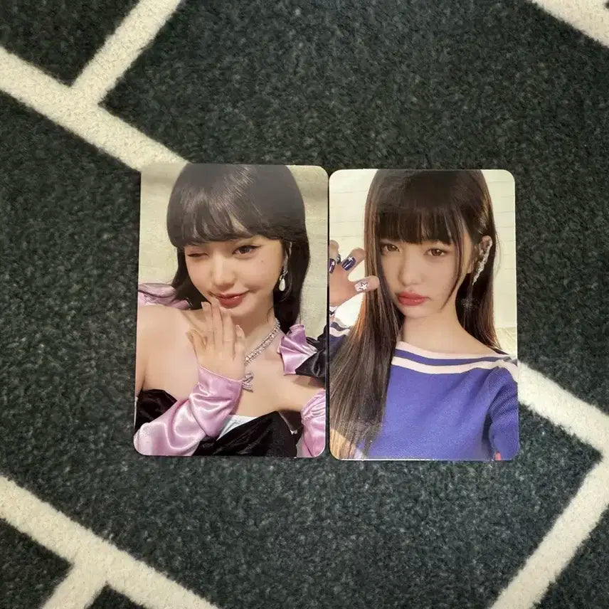 ive 아이브 xoxz 시크릿 앨포 포카 원영