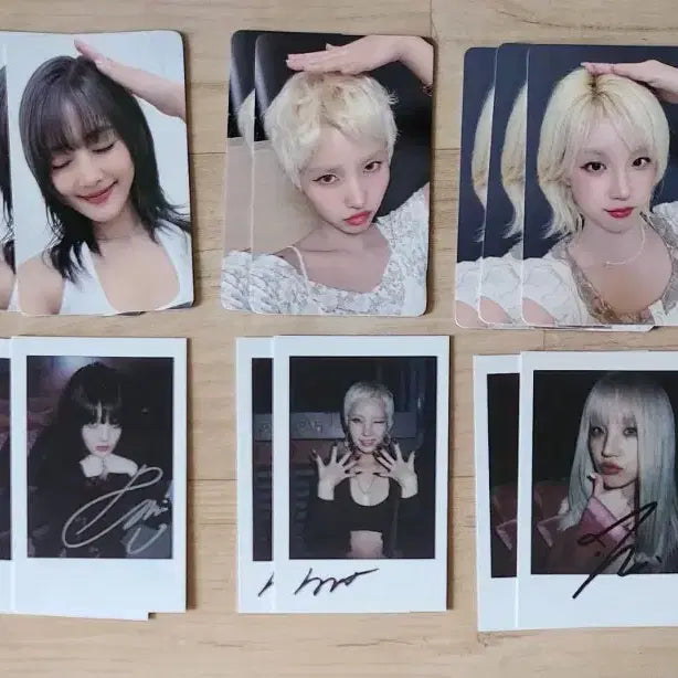 10장) 아이들 에버라인 럭드 미공포 포카 포토카드 IDLE 여자아이들