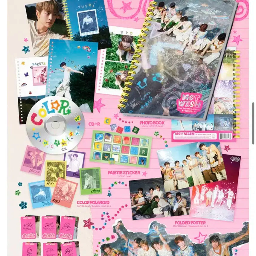 NCT WISH COLOR 포토북
