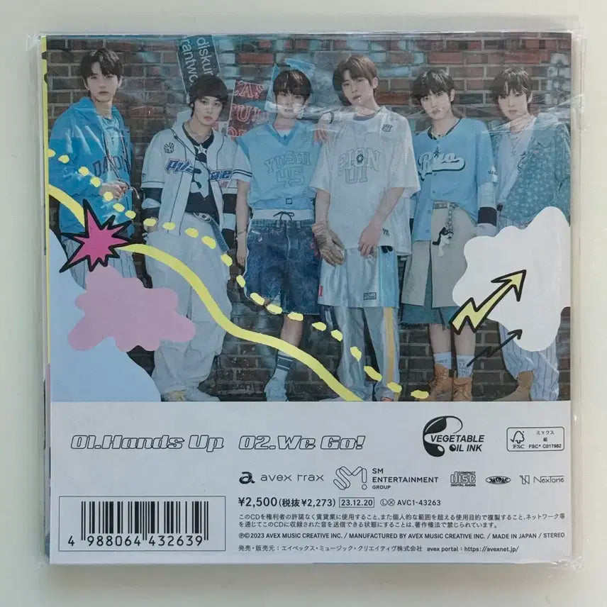 엔시티 위시 핸즈업 앨범 뉴팀 라스타트