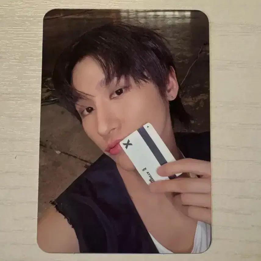 몬스타엑스 공방 주차권 포카 아이엠