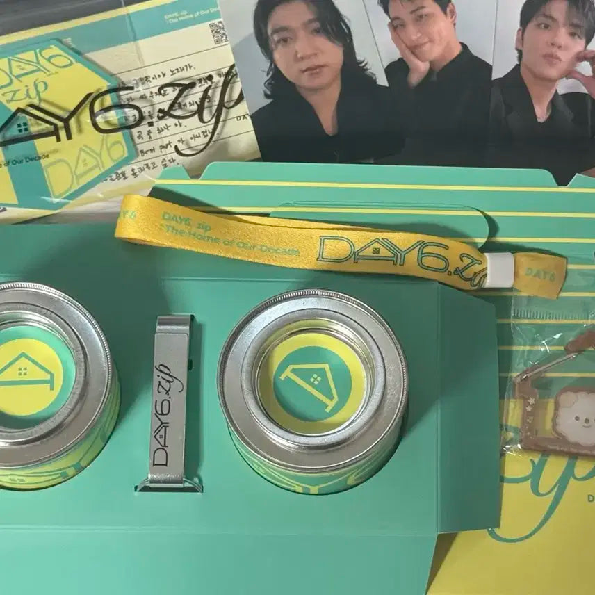 돈 카라비너 포함 데이식스 팝업 데식집 day6 zip 풀세트