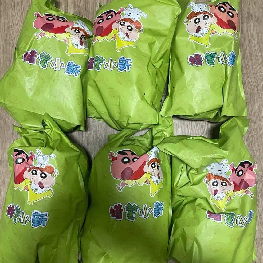 (미개봉) 랜덤 짱구 라부부 22cm 인형 6개 일괄 판매