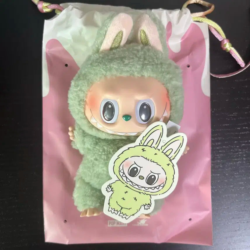 팝마트 정품) 라부부 마카롱 테이스티 청포도