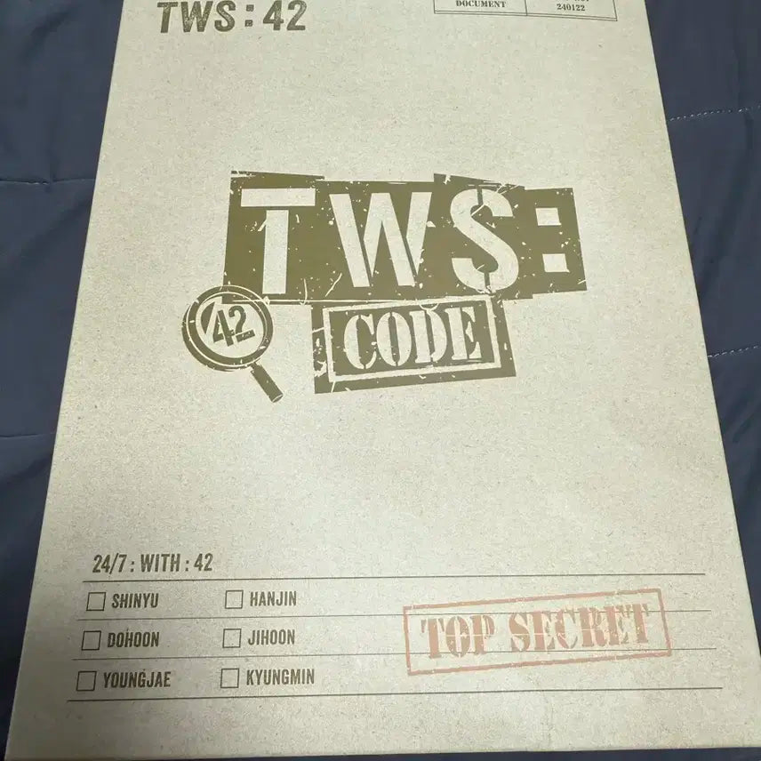 투어스tws 2기 42 팬클럽 키트 판매합니다.
