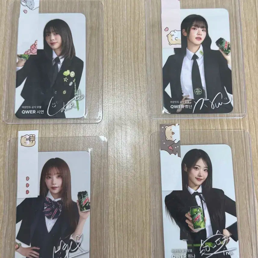 QWER 마운틴듀 포카 판매합니다
