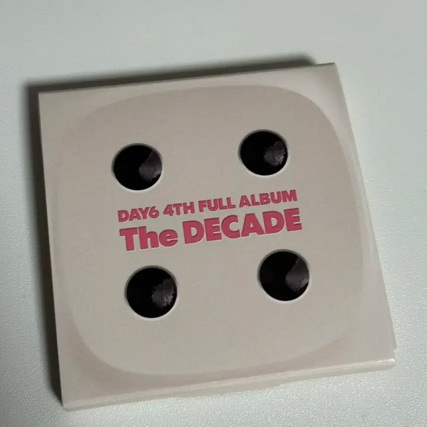 [단순개봉] 데이식스 앨범 네모반 다이스버전 양도