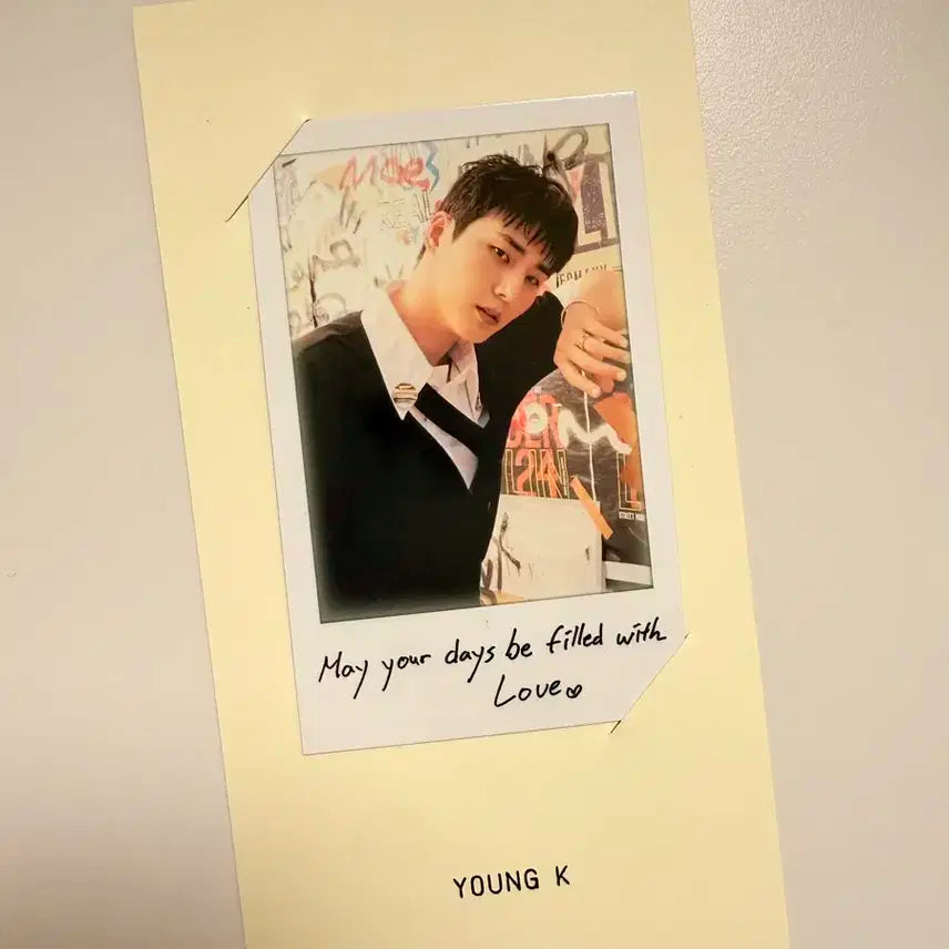 영케이(Young K) 폴라로이드 포토카드