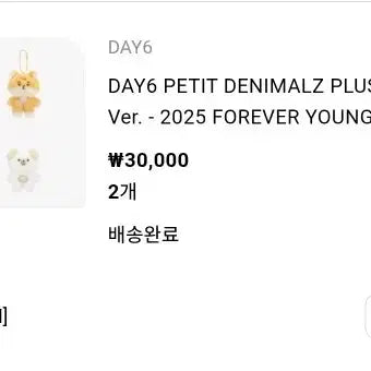 데이식스 쁘쁘멀 돈 미개봉 양도