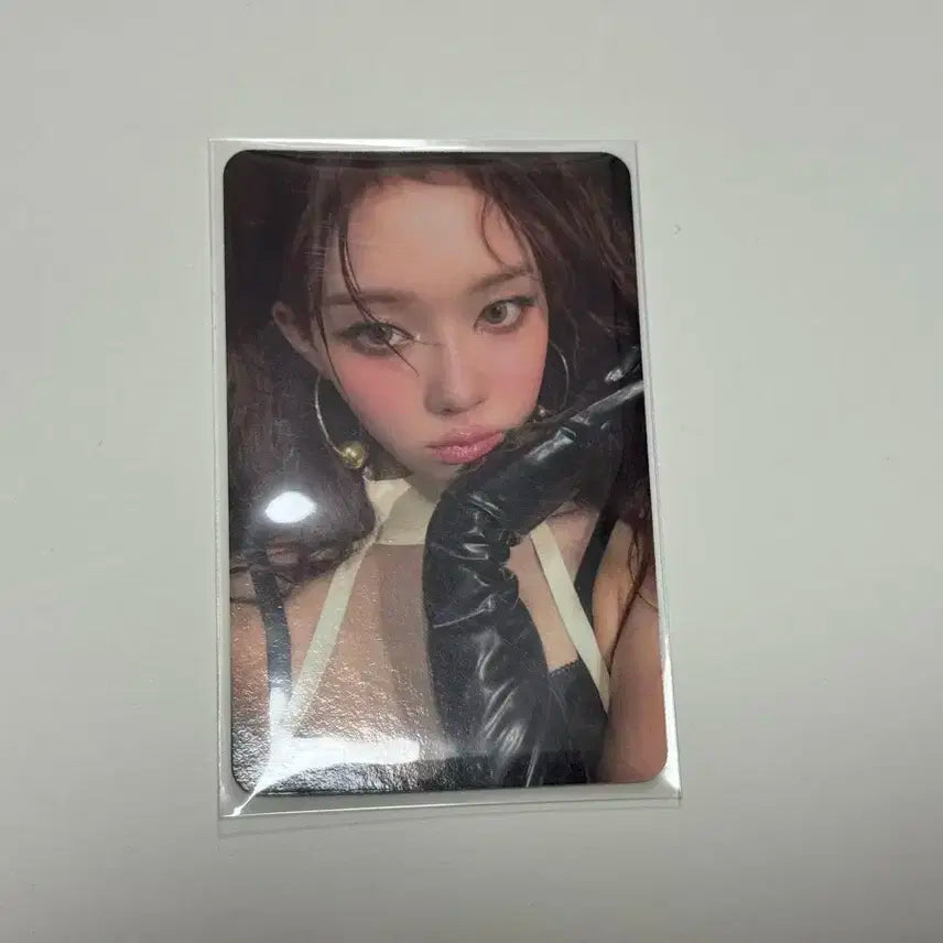 에스파 더티워크 윈터 애플뮤직 특전 포카