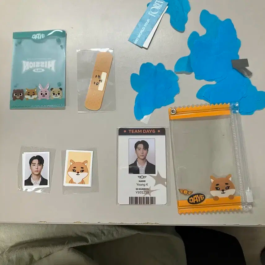 데이식스 영케이 2024 팝업 id 카드+증사 홀더