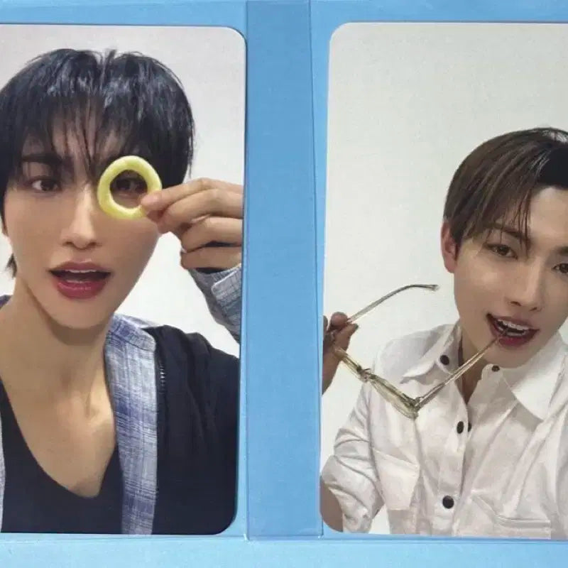 에이티즈 홍중 성화 선글라스 콜라보 포카 판매