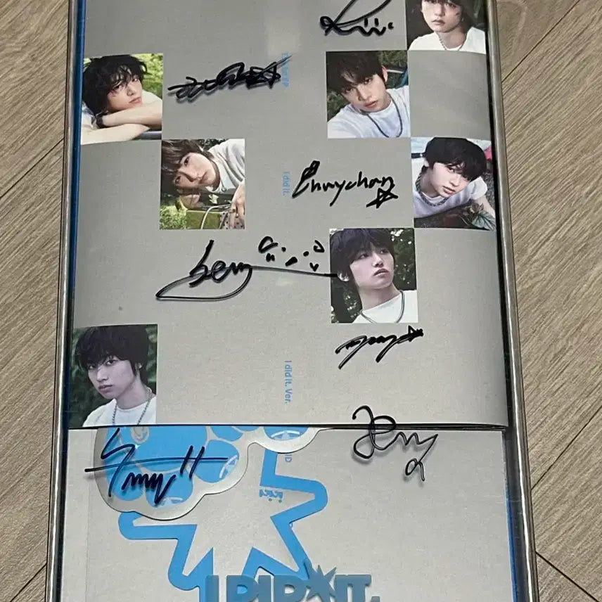 아이딧 사인앨범