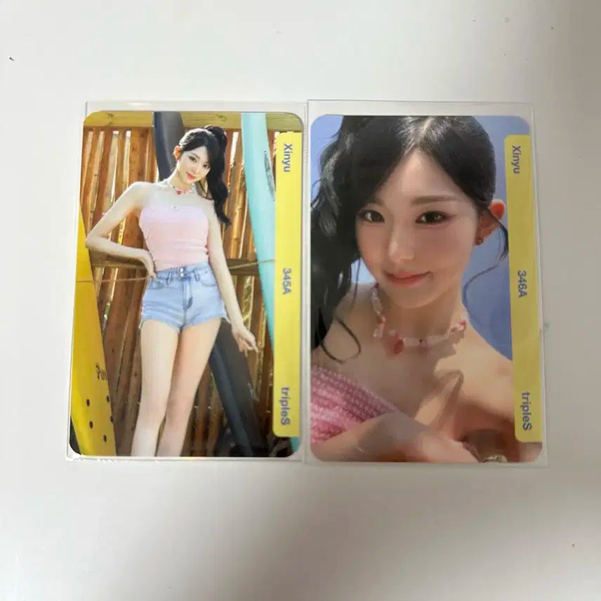 트리플에스 신위 발대식 실물 오브젝트 일괄
