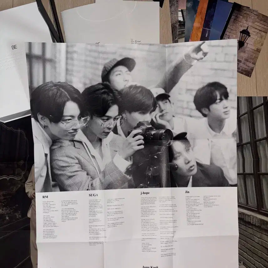 방탄소년단 BE 앨범 + 뷔 태형 특전 포카