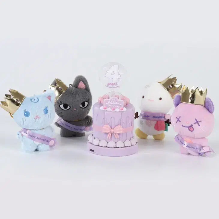 에스파 윈터 4주년기념 돌 인형 프롭 포토카드 미개봉