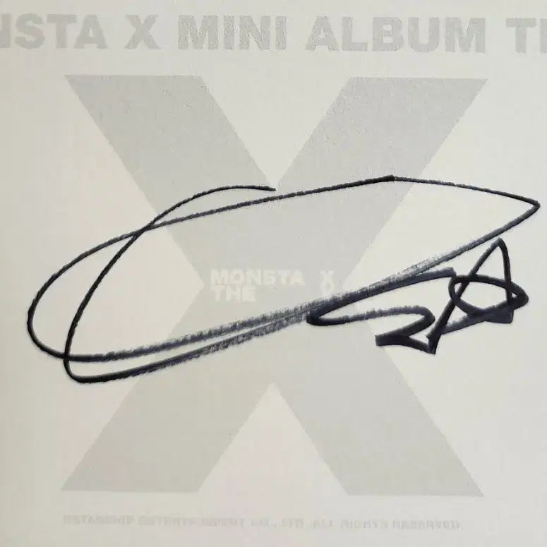 THE X 앨범 형원 사인 양도 합니다