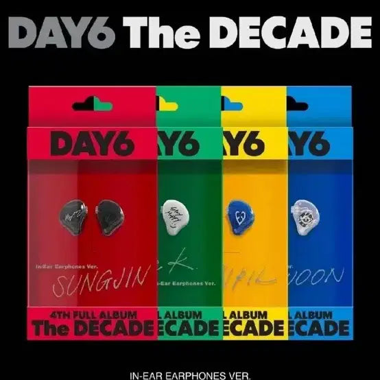 DAY6 The Decade 이어폰 앨범 (성진)