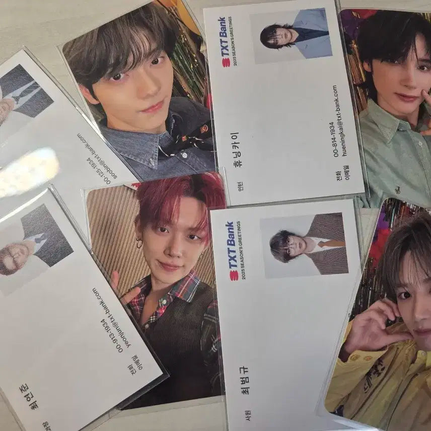 투바투 수빈 시그 포카 일괄