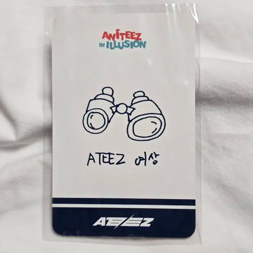 에이티즈 여상 애니티즈 일루젼 포토노트 포카