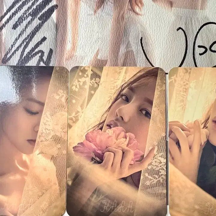 오늘만5.5)카라 싸인 6집 미니 앨범(비매)한승연, 구하라, 허영지 포