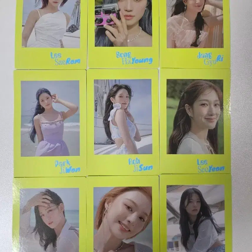 프로미스나인 스디웨 포토카드 일괄
