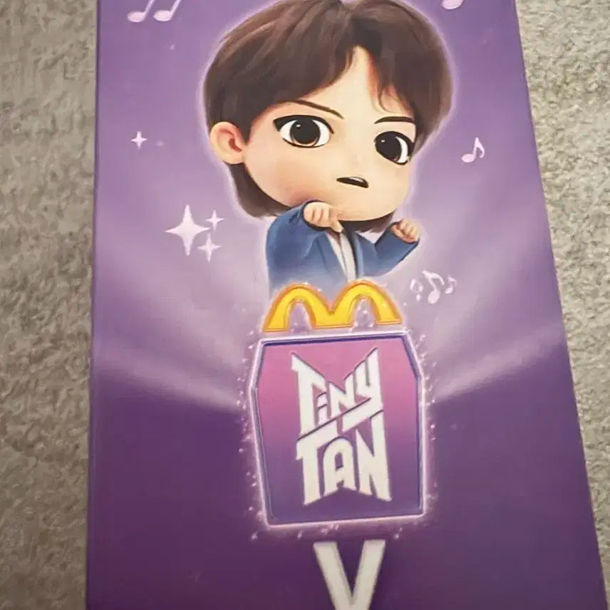 bts 해피밀 미개봉 뷔