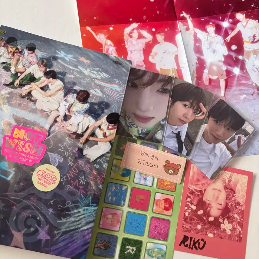 엔시티위시 컬러 포토북 초회한정반 앨범