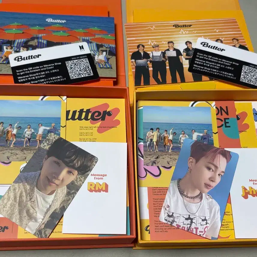 방탄소년단 버터 앨범 풀셋 팔아요