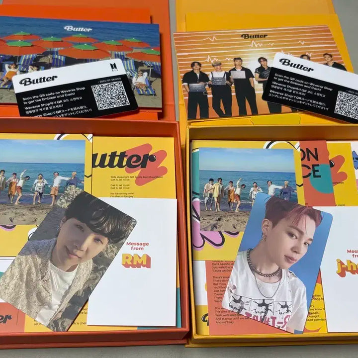 방탄소년단 버터 앨범 풀셋 팔아요