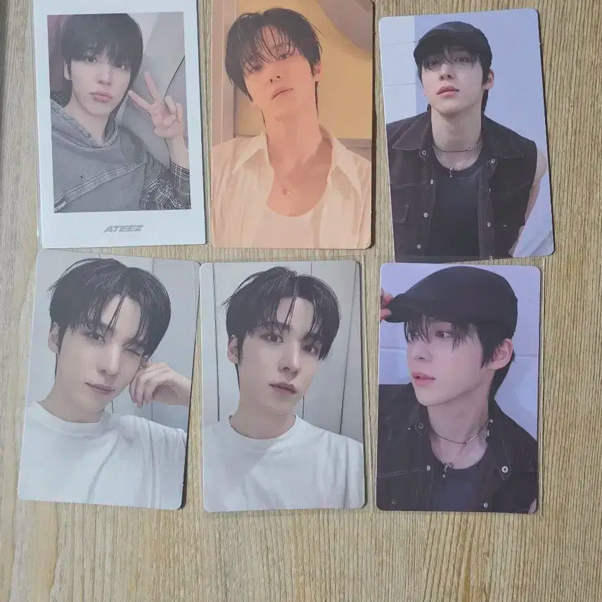 에이티즈 윤호 포토카드 세트