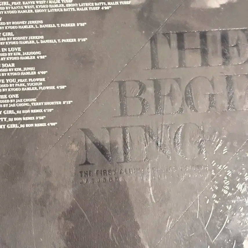JYJ The Beginning 스페셜 앨범 (미개봉)