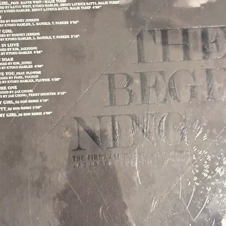 JYJ The Beginning 스페셜 앨범 (미개봉)