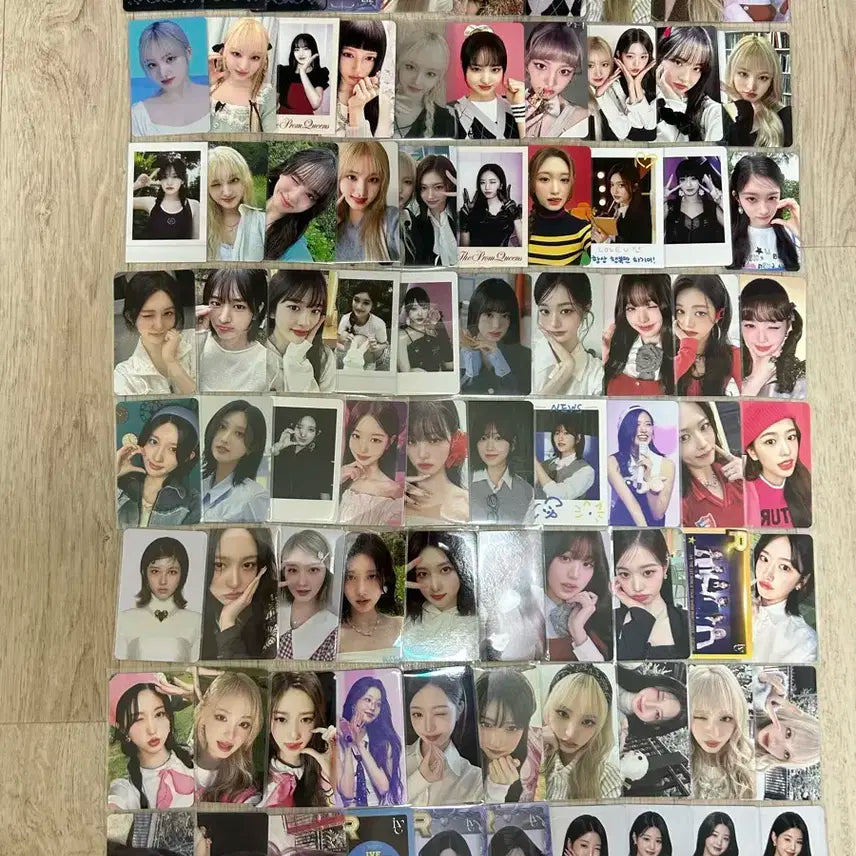 최저가)아이브 포카 판매합니다양도합니다일괄대량판매가을유진레이원영리즈이서