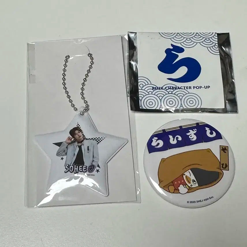 일괄판매 라이즈 일본 랜덤토이 PVC키링 라이즈시 캔뱃지