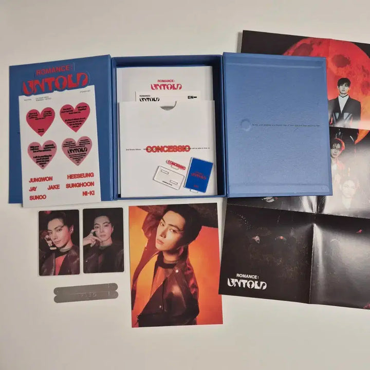 엔하이픈 제이 로맨스 언톨드 콘체시오 버전 앨범 SET