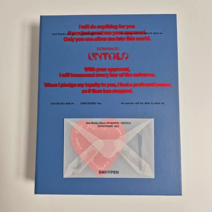 엔하이픈 제이 로맨스 언톨드 콘체시오 버전 앨범 SET