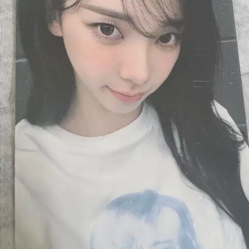에스파 티셔츠 포토카드 카리나