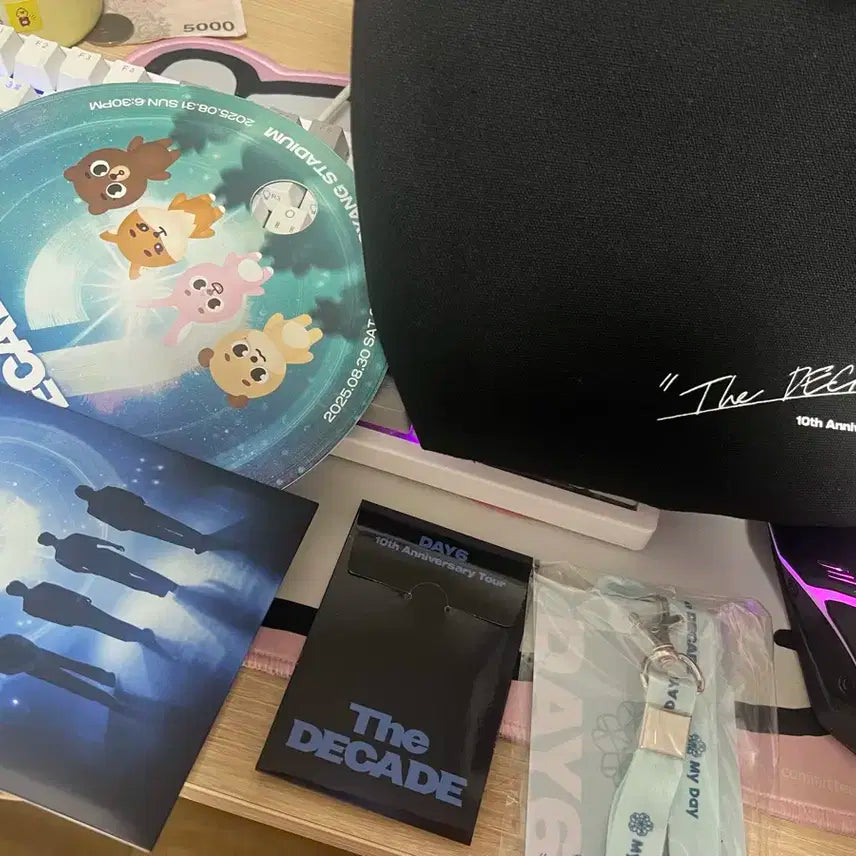 데이식스 고양콘 Decade 10주년 팬클럽 굿즈, 입장굿즈