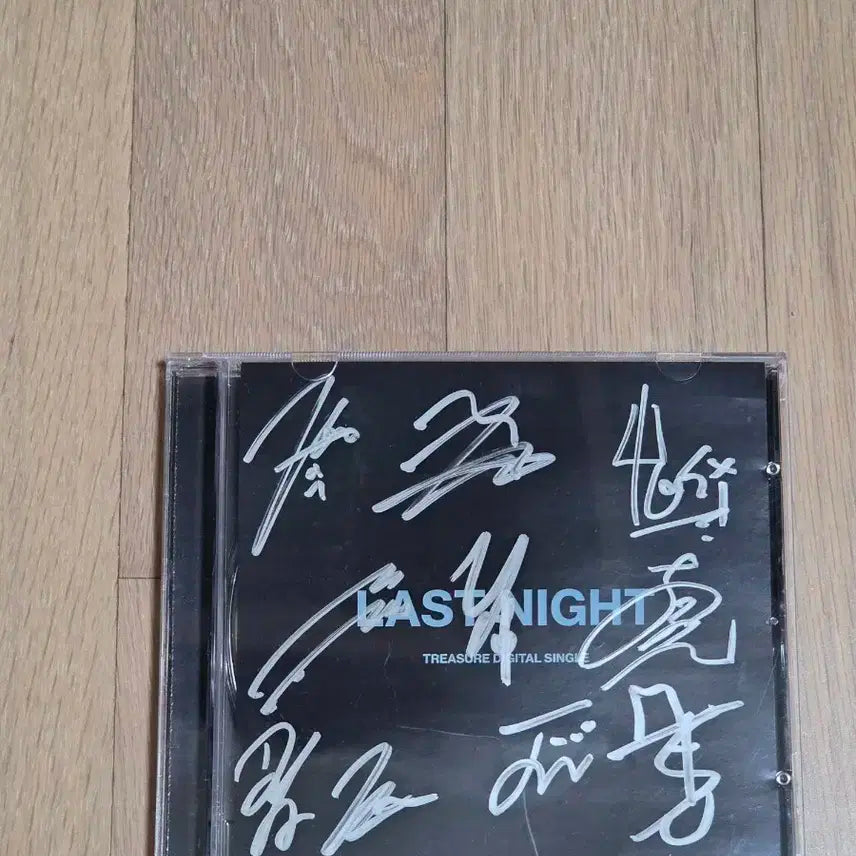 트레저 treasure 디지털싱글 싸인 앨범