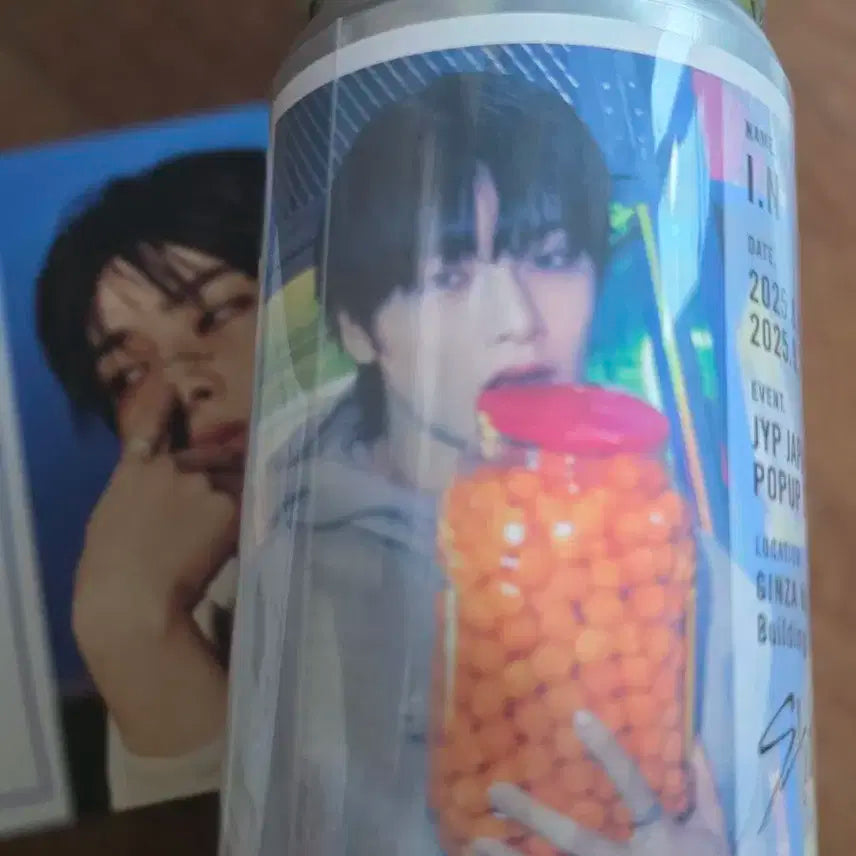 스트레이키즈 폭시아이니 증명사진 캔 +스키쥬프로필카드