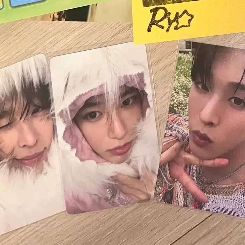 위시 컬러 초회한정반 미라클 시온 리쿠 앨범포카 리쿠